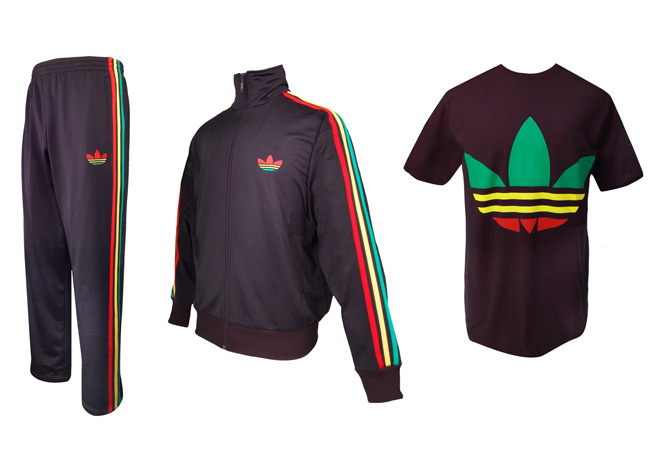 giacca adidas rasta